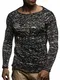 Leif Nelson Herren Strick-Pullover Rundhals-Ausschnitt Slim Fit Winter Sommer Moderner schwarzer Männer Pulli Sweatshirt Langarm Crew Neck Hoodie-Wollpullover 20700 Schwarz Small