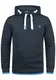!Solid Benjamin Hood Herren Kapuzenpullover Hoodie Pullover Mit Kapuze Cross-Over-Kragen Und Fleece-Innenseite, Größe:M, Farbe:Insignia Blue (1991)
