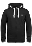 !Solid BenjaminZip Herren Sweatjacke Kapuzenjacke Hoodie Mit Kapuze Reißverschluss Und Fleece-Innenseite Schwarz (9000) !Solid BenjaminZip Herren Sweatjacke Kapuzenjacke Hoodie Mit Kapuze Reißverschluss Und Fleece-Innenseite Schwarz (9000)