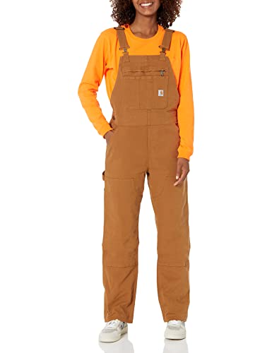 Masrin Damen Latzhose Langarm - Oversize Overall Aus Weichem Material, Mit Großen Taschen