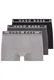 BOSS Herren Trunk 3P CO/EL Dreier-Pack Boxershorts aus Stretch-Baumwolle mit Logo am Bund,M,Schwarz