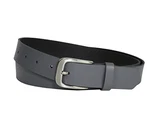 Vascavi Ledergürtel 3 cm Made in Germany Grau