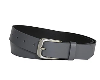 Vascavi Ledergürtel 3 cm Made in Germany Grau