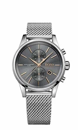 Hugo Herren Chronograph Quarz Uhr mit Edelstahl Armband 1513440