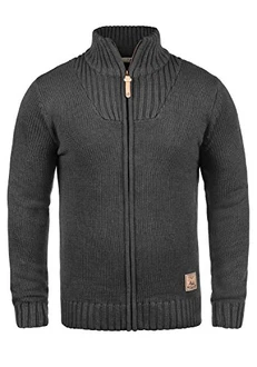!Solid Poul Herren Strickjacke Cardigan mit Stehkragen