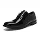 Bruno Marc Herren Anzugschuhe Schnürhalbschuhe Business Büro Hochzeitschuhe Herren,Size 41,Schwarz/Pat,PRINCE-16