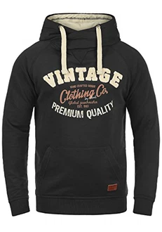 Blend Alejandro Herren Kapuzenpullover Hoodie Pullover Mit Kapuze Cross-Over-Kragen (70818)