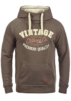 Blend Alejandro Herren Kapuzenpullover Hoodie Pullover Mit Kapuze Cross-Over-Kragen (70818) Mocca Mix Blend Alejandro Herren Kapuzenpullover Hoodie Pullover Mit Kapuze Cross-Over-Kragen (70818) Mocca Mix