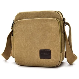 Canvas Umhängetasche Herren Schultertasche Kleine Herrentaschen Vintage Messenger Bag Taschen für Schule Kuriertasche Tablet Segeltuchtaschen Reisetasche Sport Werkzeug Taschen Sporttasche