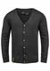Indicode Salvatore Herren Strickjacke Cardigan Feinstrick Mit V-Ausschnitt und Knopfleiste, Größe:M, Farbe:Dark Brown (020)
