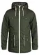 !Solid Tilas Herren Übergangsjacke Parka Mantel Lange Jacke Mit Kapuze, Größe:M, Farbe:Climb Ivy (3785)