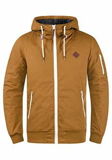 !Solid Tilly Herren Übergangsjacke mit Kapuze Cinnamon