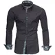 Kayhan Herren Hemd ROYAL Paisley Grau (M)