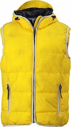Bodywarmer Maritim - Farbe: Sun Yellow/White - Größe: M