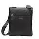Bison Denim Herren Kleine Umhängetasche- Schultertasche, Einheitsgröße, N2424-schwarz
