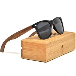 GOWOOD Walnussholz Sonnenbrille Herren und Damen Polarisiert