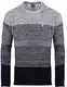 Carisma Herren - Strickpullover 7398 Streetwear Menswear Autumn/Winter Knit Knitwear Sweater CRSM CARISMA Fashion, Größe M, Farbe Navy