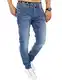 Jack & Jones Herren Slim Fit Jeans Denim Used Look (W32 L34, Blue Denim)