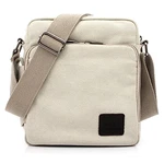 Outreo Canvas Umhängetasche Herren Schultertasche Grau