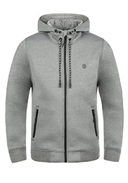 Newton Herren Neoprenjacke Regenjacke Übergangsjacke Mit Kapuze, Größe:M, Farbe:Zink Mix (70815)