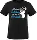 Luckja Meine Lederhose trägt noch der Hirsch Herren Rundhals T-Shirt