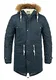 !Solid Dry Parka Herren Winter Jacke Parka Mantel Lange Winterjacke gefüttert mit Kunst-Fellkapuze, Größe:M, Farbe:Insignia Blue (1991)