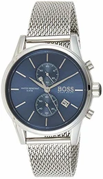 Hugo Herren Chronograph Quarz Uhr mit Edelstahl Armband 1513441