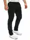 Yazubi Cargo Hose Männer Jayden - Schwarze Herren Chino Cargohose - Security Chinos Reissverschluss Taschen, Schwarz (Black 4008), W31/L32