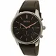 Hugo Boss Herren-Armbanduhr 42mm Armband Leder Gehäuse Edelstahl Quarz 1513448