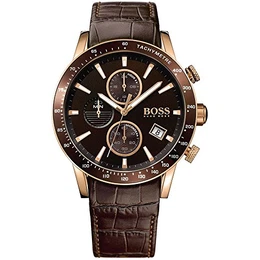 Watches Herren Chronograph Quarz Armbanduhr mit Lederarmband 1513392
