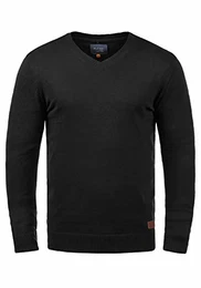 Lasse 20703348ME Strickpullover, Größe:M, Farbe:Black (70155)