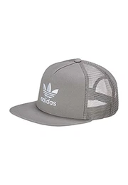Herren Trefoil Trucker Kappe, Grau/Grpumg, OSFM