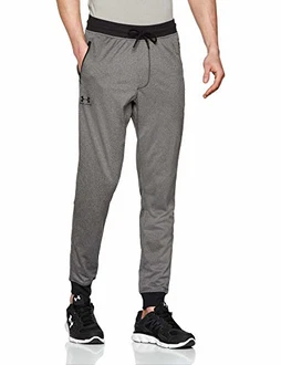 Under Armour Sportstyle Tricot Jogger Sporthose Carbon Heather / Black Under Armour Sportstyle Tricot Jogger Sporthose Carbon Heather / Black
