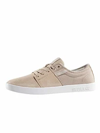 Supra Stacks II Herren US 7.5 Beige Skateschuh