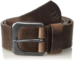 Herren Gürtel Zed Gürtel, Braun (Dark Brown/Black Metal), 95