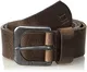 G-STAR RAW Herren Gürtel Zed Gürtel, Braun (Dark Brown/Black Metal), 95