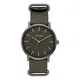 Nixon Herren Analog Quarz Uhr mit Nylon Armband A10592441-00