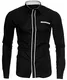 Kayhan Herren Hemd London, Schwarz (M)