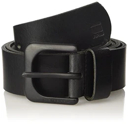 Herren Gürtel Zed Gürtel, Schwarz (Black/Black), 120