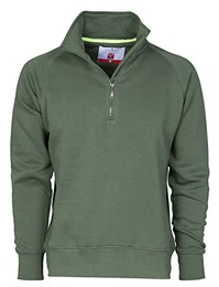 CHEMAGLIETTE! Payper Miami + Arbeitsjacke aus Baumwolle mit halbem Reißverschluss, PayperMiami2_Verde_M, Beige, PayperMiami2_Verde_M M