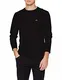 Lacoste Herren T-Shirt TH6712, Schwarz (Noir), Medium (Herstellergröße: 4)