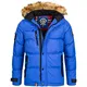 Geographical Norway / Anapurna Herren Winterjacke Jacke Outdoor Warm Gefüttert Behar/Biwa Gr. S-XXXL, Größe:M;Farbe:Blau