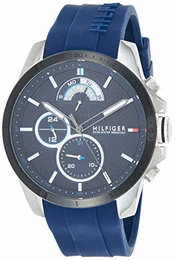 Herren Analog Quarz Uhr mit Silikon Armband 1791350