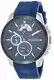 Tommy Hilfiger Herren Analog Quarz Uhr mit Silikon Armband 1791350