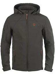 Indicode Jonas Softshell Jacke, Größe:S, Farbe:Raven (930)