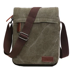 Outreo Schultertasche Umhängetasche Herren Messenger Tasche Schwarz