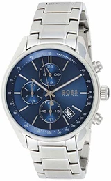 Hugo Herren Quarz Armbanduhr mit Edelstahlarmband 1513478
