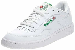 Herren Club C 85 Hallenschuhe, Weiß (Int-white/green), 43 EU