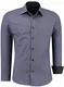 J''''S FASHION Herren-Hemd - Vergleichssieger 2019* - Slim-Fit - Langarm-Hemd - Bügelleicht - EU Größen: S bis 6XL - Anthrazit M