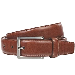 Ledergürtel Herren/Gürtel Herren, Rindledergürtel XL bombiert, cognac, Größe/Size:95;Farbe/Color:braun
